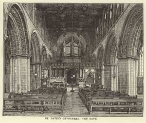 St Davids-kathedraal, het schip door English School