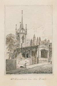 St Dunstan in het Oosten, Londen door English School