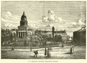 St Georges Kerk, Charlotte Square door English School
