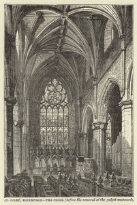 St Giles, Edinburgh, het koor door English School