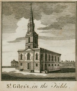 St Giles in the Fields, Londen door English School