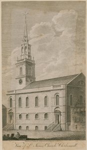 St Jamess Kerk, Clerkenwell door English School