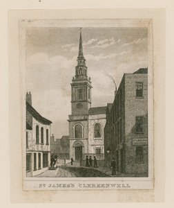 St Jamess Kerk, Clerkenwell door English School
