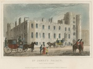 St Jamess Palace door English School