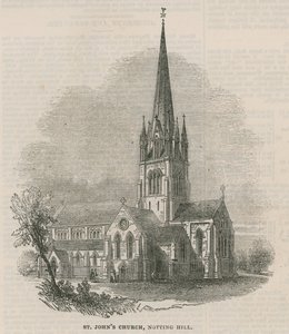 St Johns Kerk, Notting Hill, Londen door English School