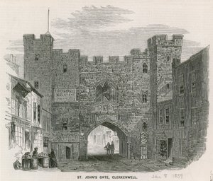 St Johns Poort, Clerkenwell door English School