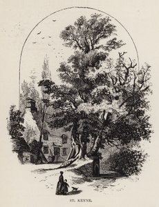 St Keyne (gravure) door English School