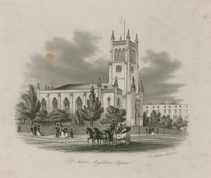 St Marks Kerk, Clerkenwell door English School