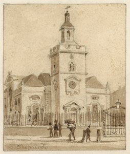 St. Mary, Whitechapel, Londen door English School
