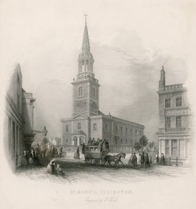 St. Marys (nieuwe kerk), Islington door English School