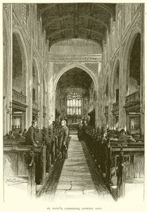 St. Marys, Cambridge, kijkend naar het oosten