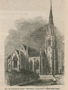 St. Michaels nieuwe Kerk in Pimlico door English School