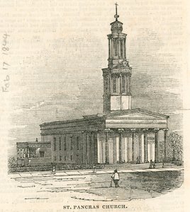 St Pancras Kerk, Londen door English School