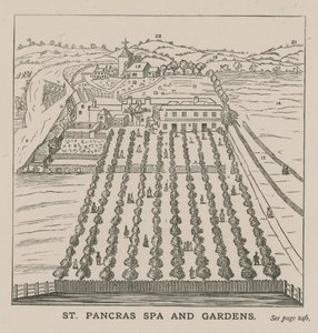 St Pancras Spa en Tuinen door English School