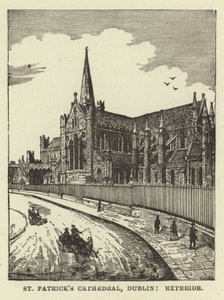 St Patricks-kathedraal, Dublin, exterieur door English School