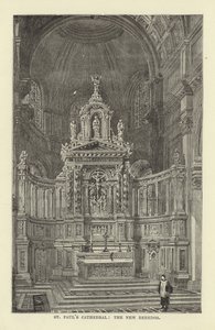 St Pauls Kathedraal, de Nieuwe Reredos door English School