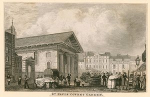 St. Pauls, Covent Garden, Londen door English School