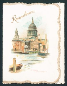 St. Pauls vanaf Blackfriars - Herinnering
