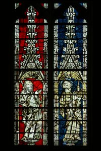St. Peter en een andere heilige