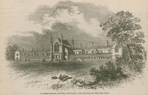 St. Peters ziekenhuis op East Hill door English School