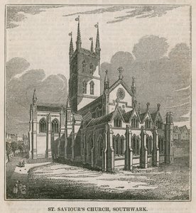 St Saviours Church, Southwark, Surrey door English School