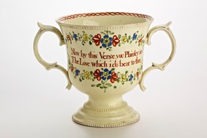 Staffordshire liefdesbeker, 1774