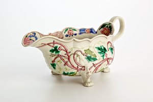 Staffordshire sauskom, ca. 1760 door English School