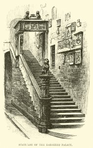 Trap van het Bargello Paleis door English School