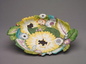 Standaard, Chelsea Porselein Fabriek, ca. 1755 door English School