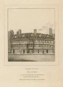 Staples Inn, Holborn door English School
