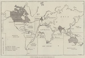 Stations, dokken en kolenhavens van de Britse marine door English School