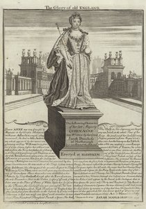 Standbeeld van Anne, Koningin van Groot-Brittannië door English School