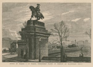 Standbeeld van Frans I van Frankrijk door English School