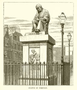 Standbeeld van Johnson door English School