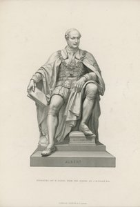 Standbeeld van Prins Albert door English School