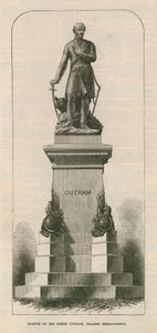 Standbeeld van Sir James Outram door English School