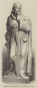 Standbeeld van Sir Michael de la Pole, in Hull