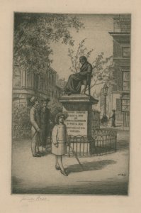 Standbeeld van Thomas Carlyle