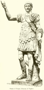 Standbeeld van Trajanus door English School