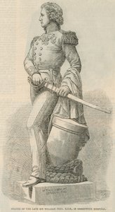 Standbeeld van wijlen Sir William Peel door English School