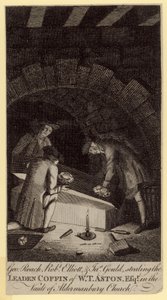 Het stelen van de loden kist van W T Aston