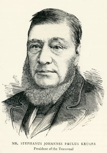Stephanus Johannes Paulus Kruger (1825-1904) Illustratie voor The Graphic door English School
