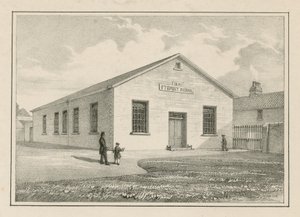 Stepney School in Stepney door English School