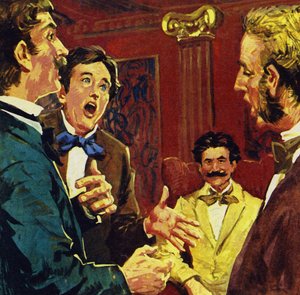 Strauss werd overgehaald om een operette te schrijven toen vrienden liedjes zongen op zijn melodieën
