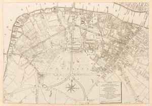 Plattegrond van Londen, Kaarten K.Top.27.47 door English School