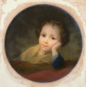 Studie van een kind, ca. 1850