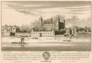 Suffolk House (later Northampton House en Northumberland House), Charing Cross, Londen door English School