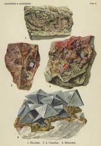 Sulfiden en arseniden, nikkoliet, cinnaber, mispickel