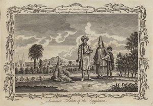 Zomergewoonten van de Egyptenaren door English School