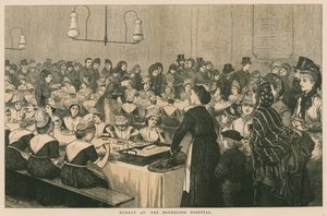 Zondag in het Foundling Hospital